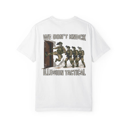 Illusion Tactical "We Don't Knock"- T-shirt